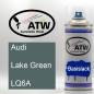 Preview: Audi, Lake Green, LQ6A: 400ml Sprühdose, von ATW Autoteile West.